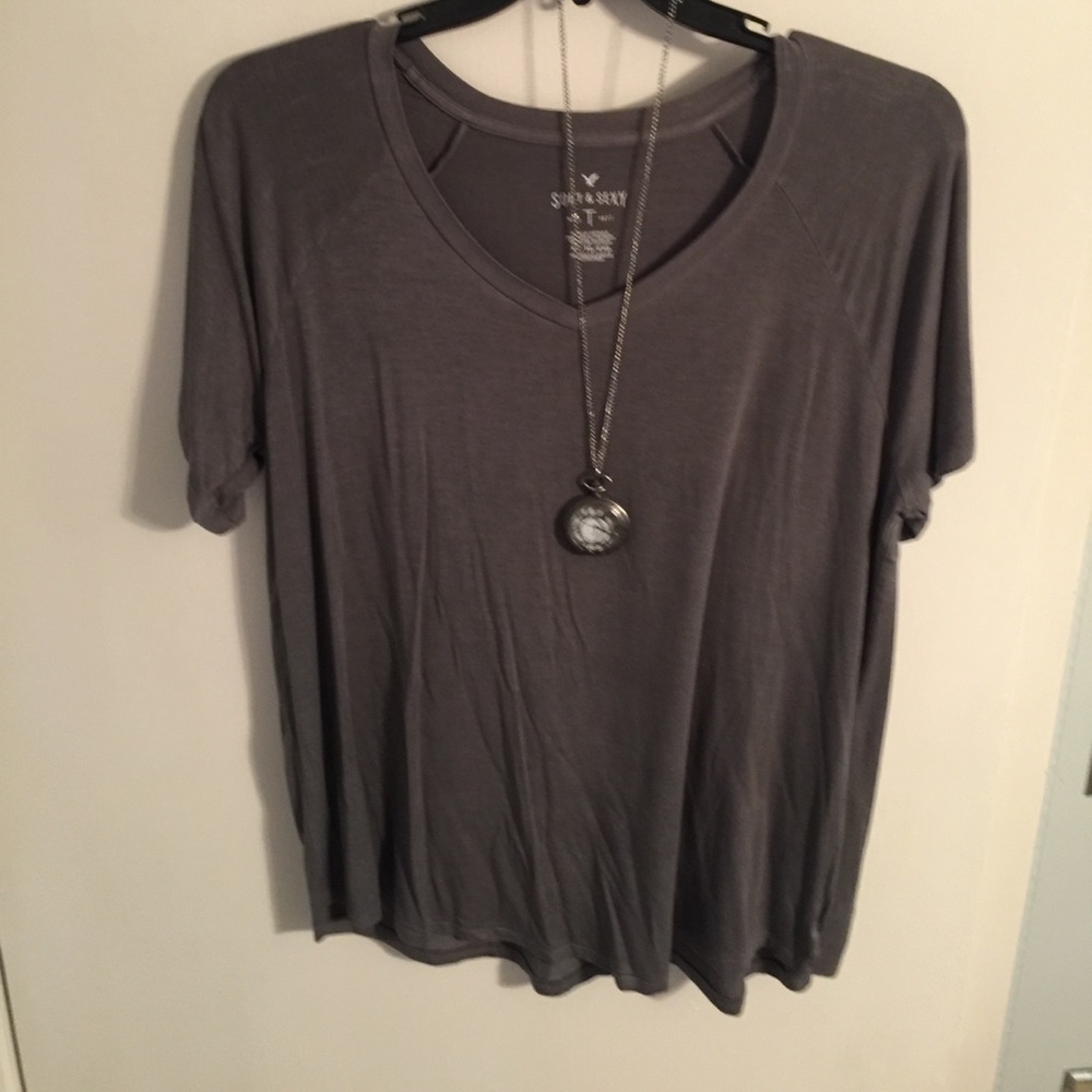 AEO grey Tee XL